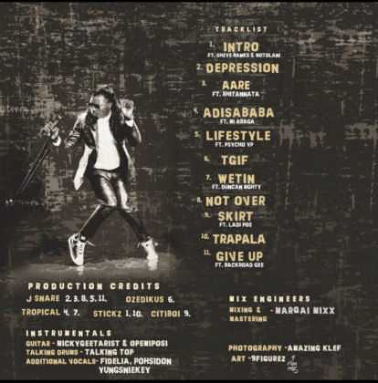 Terry Apala ÀÀRE (Apala Fusion Vol. 1)' Album Artwork Tracklist