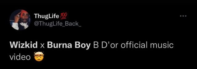 Reactions Trail Burna Boy and Wizkid's New Video for 'Balon D'Or' | SEE