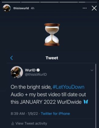 WurlD Reveals Title For First Song of The Year  New Music Video NotjustOK