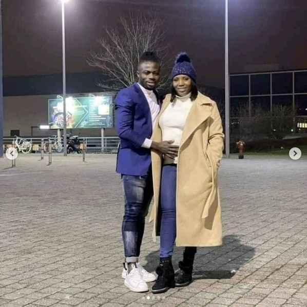 Before Meets After As Old Photos Of Super Eagles Star, Moses Simon And His Longtime Girlfriend Surfaces