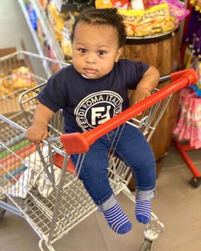 “He Looks Very Much Like Tonto’s Son “– Reactions As Olakunle Churchill Shares Photos Of His Second Son