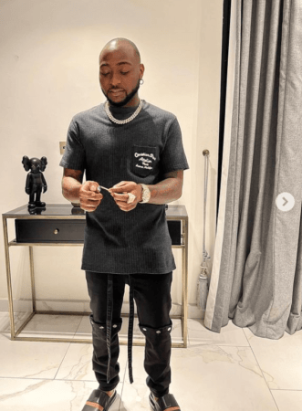 Check Out Davido’s ‘Muscles’ Days After Intensive Workout Sessions [PHOTOS]