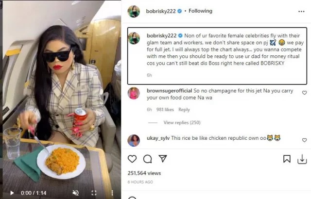 ‘you should be ready to use your dad for money ritual If you want to compete with me’ – Bobrisky drags female celebrities