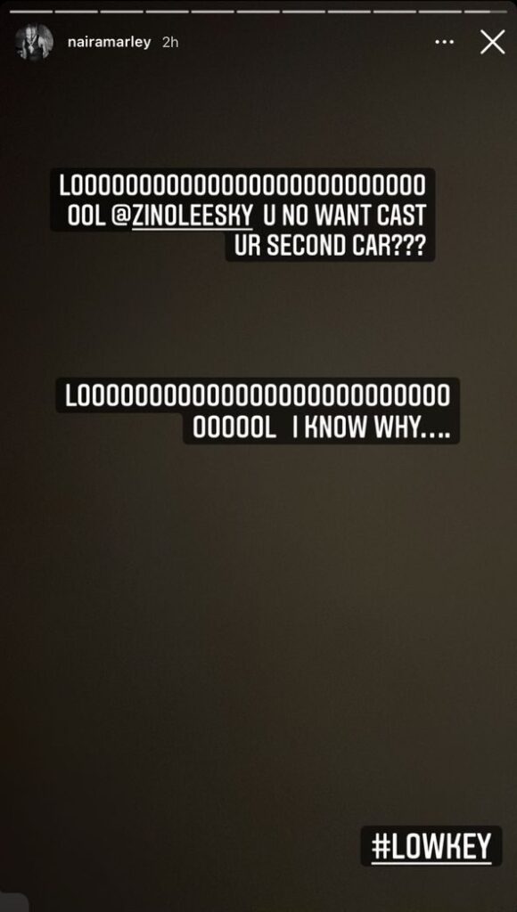 “U No Want Cast Ur Second Car?” – Naira Marley Calls Out Zinolessky