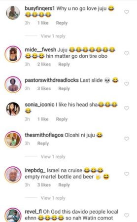 “Why You No Go Love Juju” – Reactions as Davido shares WhatsApp Chat with Isreal DMW