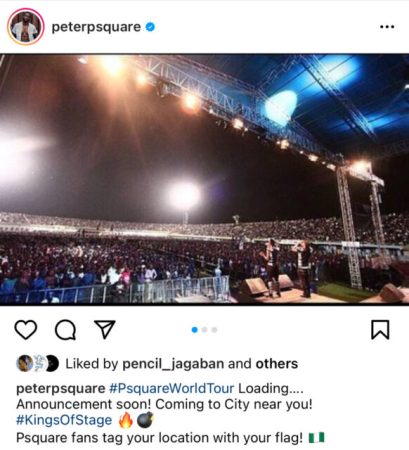 P-Square Set To Embark On World Tour Days After Bragging About ‘Shutting Down’ O2 Arena With Or Without New Songs