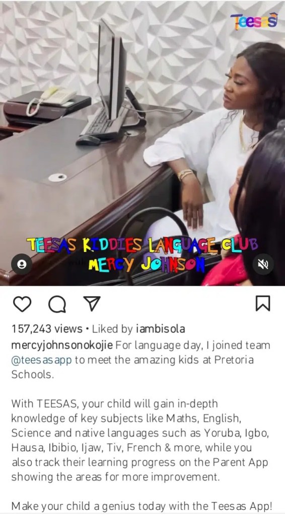 Jubilation as Mercy Johnson storms School with daughter, After She Represented Her School At An International Sport Competition In Dubai