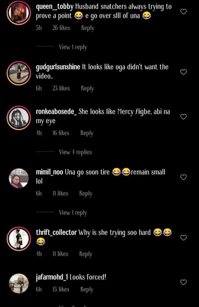 “Churchill Looks So Lost, No Dey Force Am ” – Rosy Meurer Receive Knocks Over Recent Video With Husband, Churchill [VIDEO]