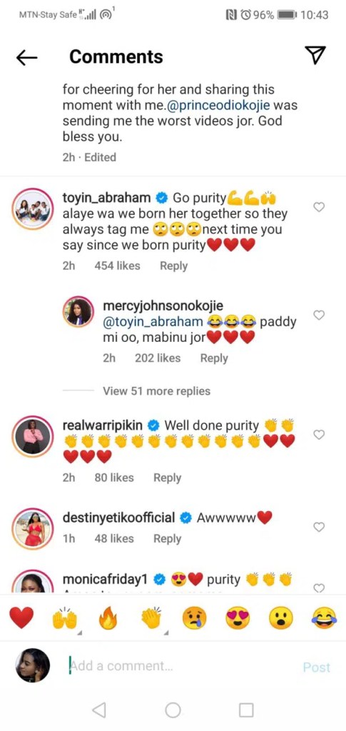 Actress Toyin Abraham Tackles Mercy Johnson For Ignoring Her