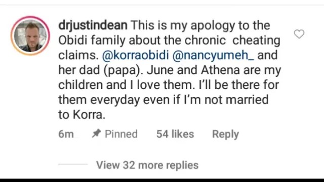 “You don use us get followers abi?”– Nigerians Tackles Korra ObidI’s Husband After He Apologised To Korra’s Family