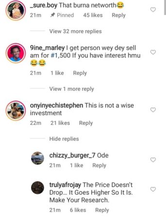 “So this one no be dumb investment?” – Reactions to Davido’s wrist watch which cost N229m after he said Drake’s N1.7bn chain is a ‘Dumb investment’