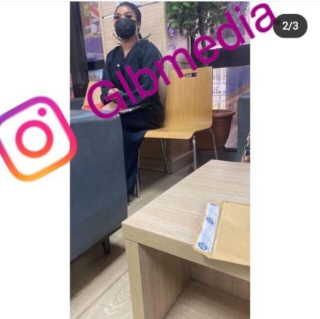 Weeks After dragging James Brown, Bobrisky spotted at embassy, submitting student visa application [Photos]