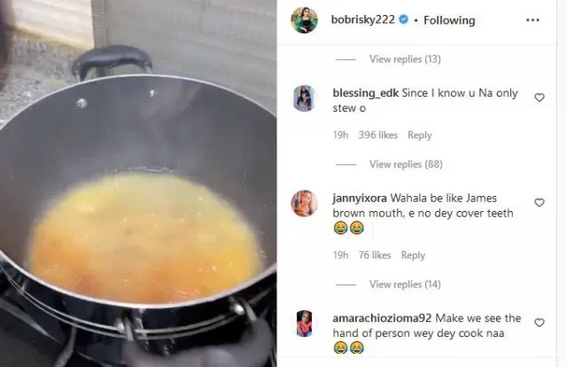Bobrisky Fuels Marriage Rumours With Cooking Skills [VIDEO]