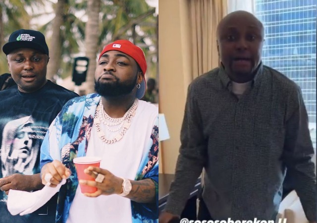 “Follow who know road, I be O2 performing artiste” – Isreal DMW Boasts As He Chills With Davido in Dubai [VIDEO]