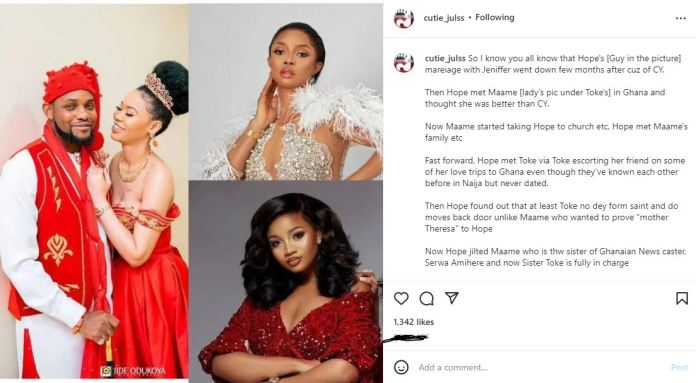 Toke Makinwa reportedly finds love again, sets to tie the knot soon [Photos/Details]