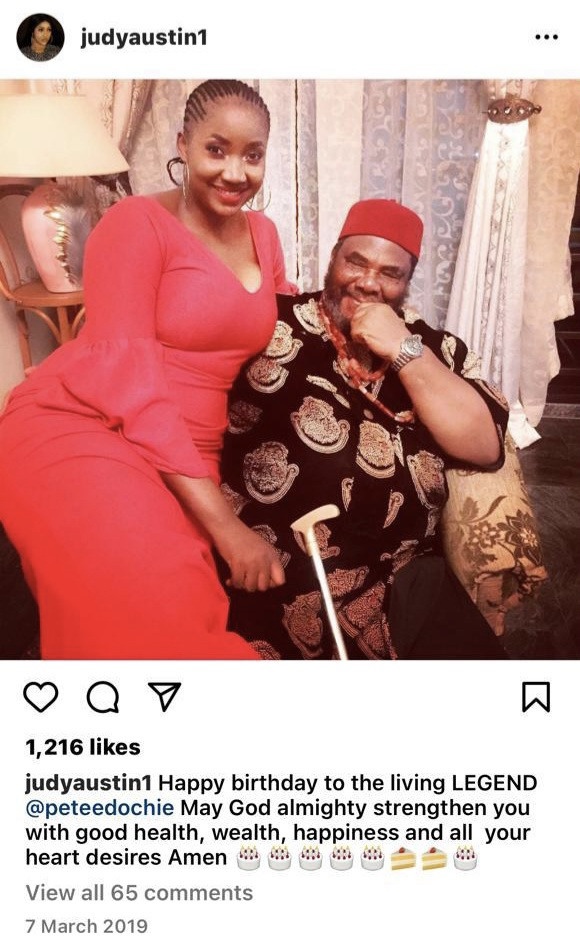 ‘Yul, My Best Friend and Teacher’ – Old Photos Of Judy Austin, Yul, Pete Edochie Posing Together Surface Online