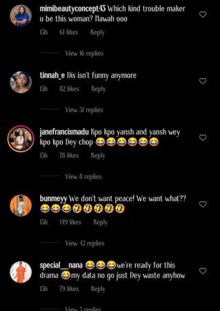 “Which kind troublemaker you be” – Reactions as Tonto Dikeh rekindles feud with Janemena days after filthily dragging Kpokpogri