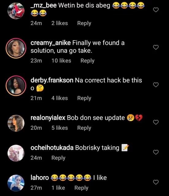 “Bobrisky don see update”– Reactions to video teaching how to instantly fake a ‘bre@st lift’ [Video]