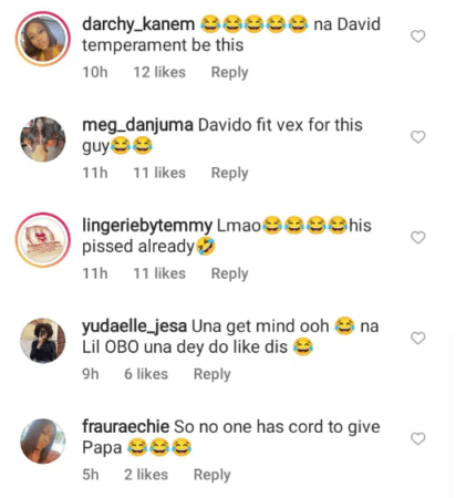 “Na Davido Carbon Copy Be This” – Nigerians React to Video of Ifeanyi Storming Off Angrily As Ice Cream Tricks Him [Video]
