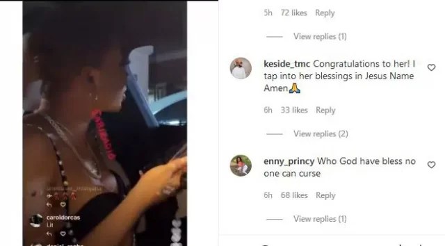 “No man can curse whom God has blessed”-Liquorose rejoices after receiving 2 Mercedes car Birthday gifts from anonymous sender