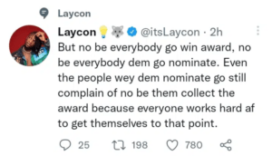 “I want to be recognized at Headies Award for what I’ve done, Remember say na passion first of all” – BBNaija’s Laycon to organizers