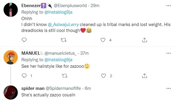 “She sef don find her own Mr. Eazi”-Reactions as DJ Cuppy kisses mystery guy who gifted her flowers