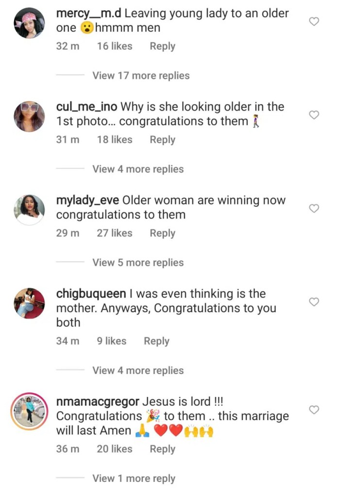 “Looking like mom and son, Maureen looks better”-Trolls mock Blossom Chukwujekwu for dumping a younger wife to marry older woman