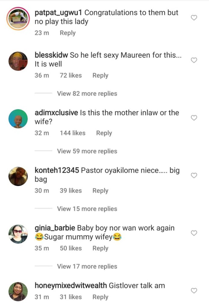 “Looking like mom and son, Maureen looks better”-Trolls mock Blossom Chukwujekwu for dumping a younger wife to marry older woman