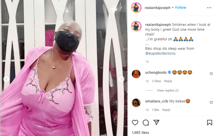 “Sometimes When I Look At My Body, I Am Grateful To God”—Curvaceous Actress Anita Joseph