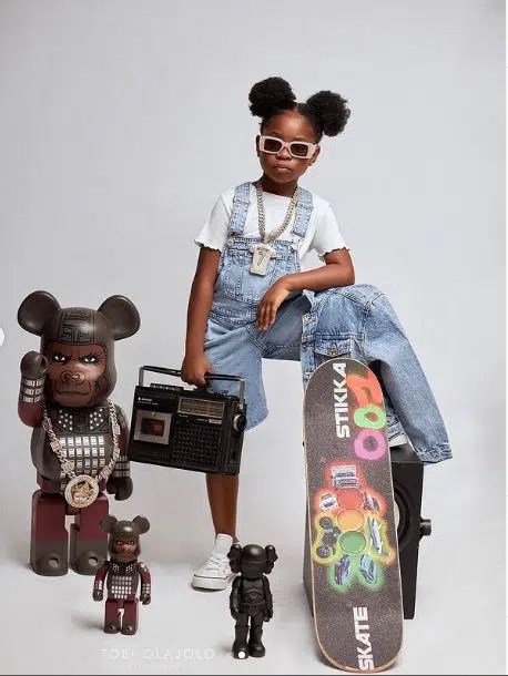 Davido Dragged Through The Mud For Gifting Daughter, Imade A Toy That Looks Like Burna Boy