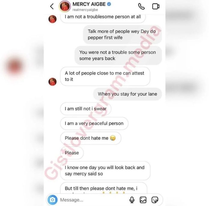 “The story is deep”-Mercy Aigbe Reacts To Viral Video Of Herself Fighting At An Event With Lagos Socialite, Lara Olukotun