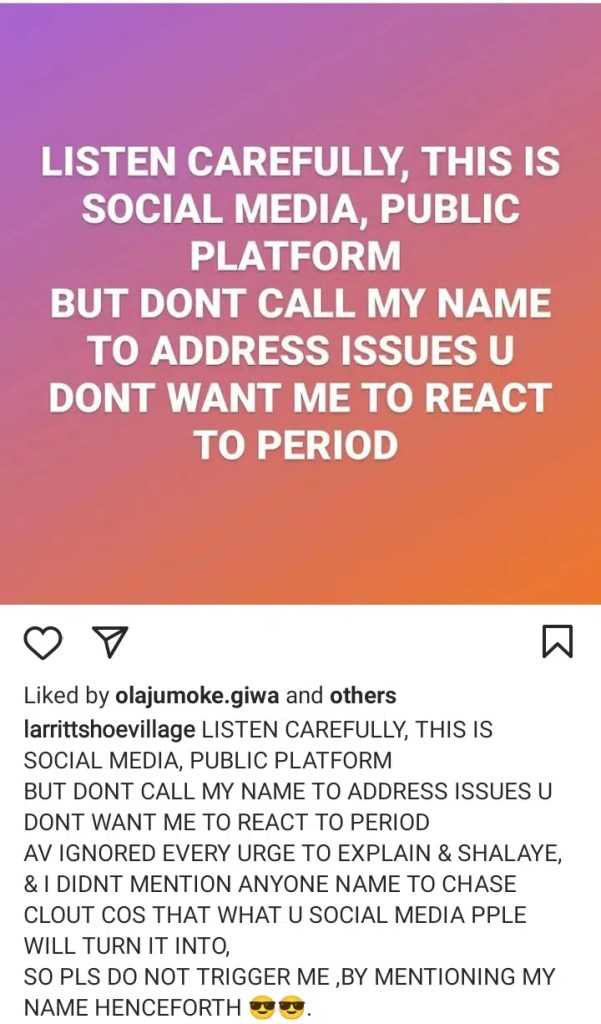 “Please don’t trigger me” – Lara Olutokun warns after Mercy Aigbe shared her side of story following public fight