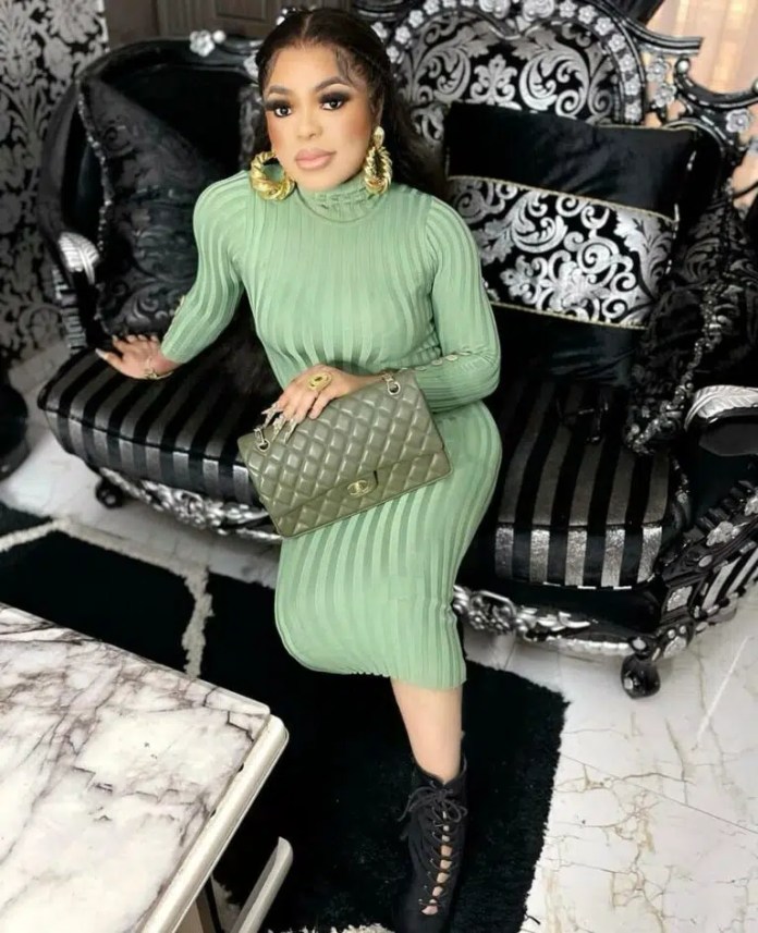 Bobrisky Turned Up In an Expensive Outfit As His Housewarming Party Kicks Off [Video]