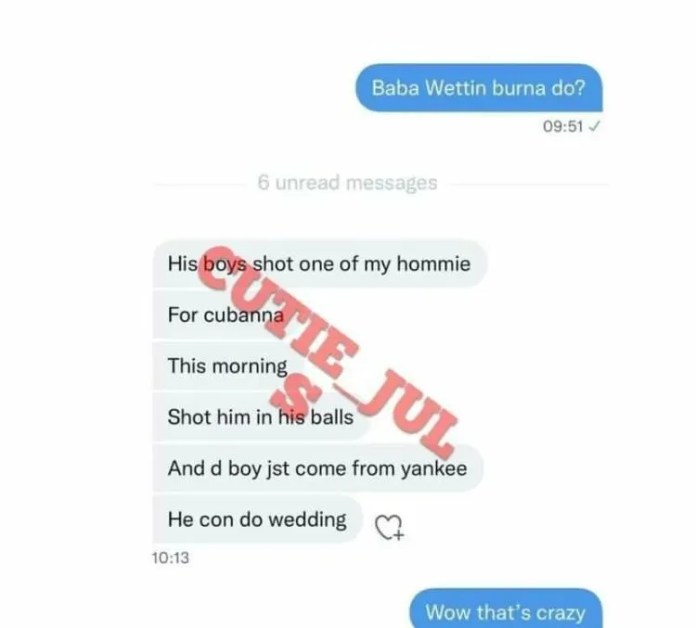 Burna Boy’s Boys Allegedly Wanted for Shooting 2 Persons at Lagos after Scrapping the Head of One