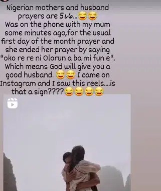 Juliana Olayode’s mum begs God to bless her daughter with a husband as a 27th birthday present
