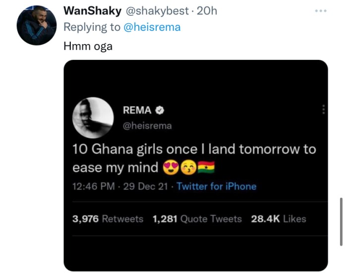 ‘Stray Bullets’ Hit Oxlade As Rema Claims He’s A Virgin