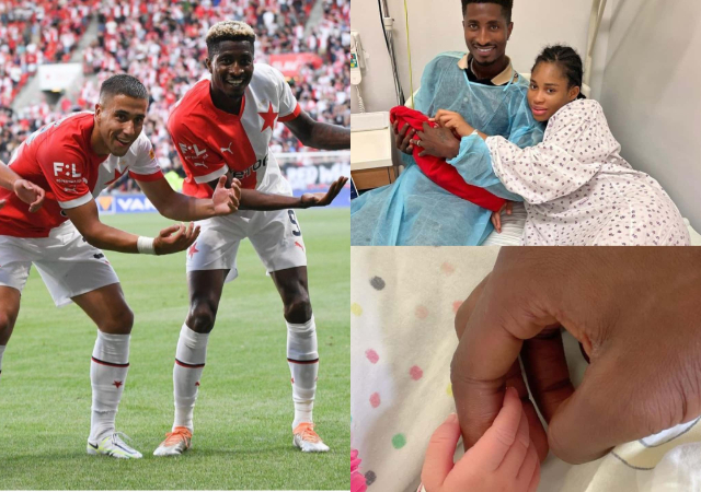 “For little Gemma”- Footballer Peter Olayinka dedicates match victory to his new baby