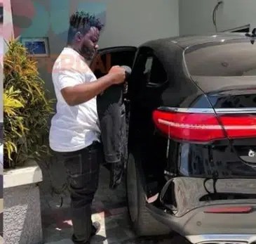 Comedian Mr Funny ‘Sabinus’ acquires brand new car worth millions [Photos]