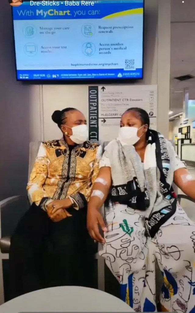 Actress, Kemi Afolabi begins lupus treatment at US hospital [Photos]