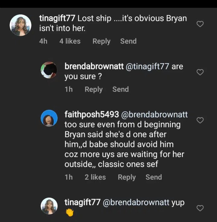 “Lost ship… it’s obvious Bryann isn’t into her” – Netizens advise Daniella to part ways with Bryann following flirty behaviour [Video]