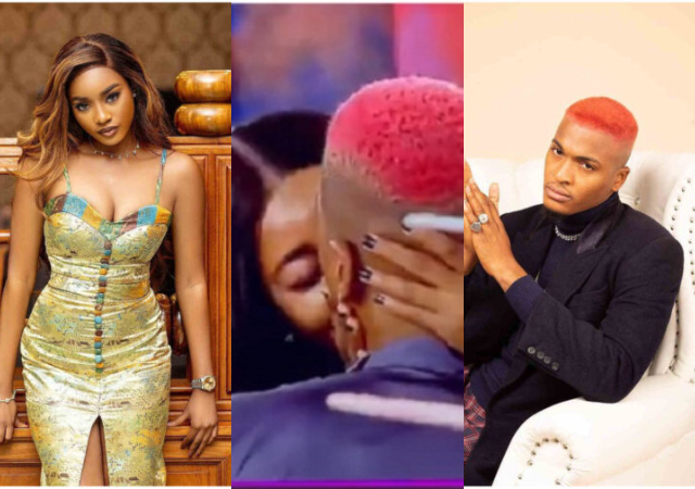 “So it’s official dat he doesn’t have a bad breath, why rough K!ss abeg?”- Reactions as Beauty And Groovy shares their first k!ss [Video]
