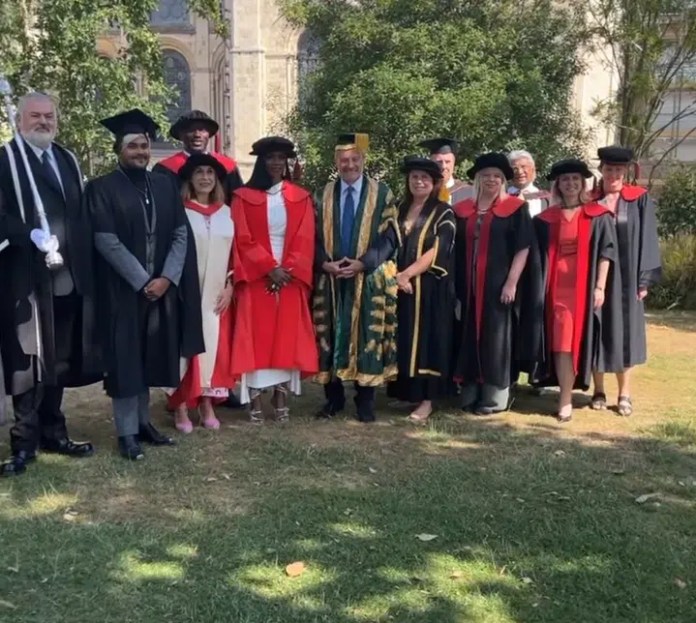 Tiwa Savage receives honorary Doctorate degree from her alma mater, Kent University [Video]