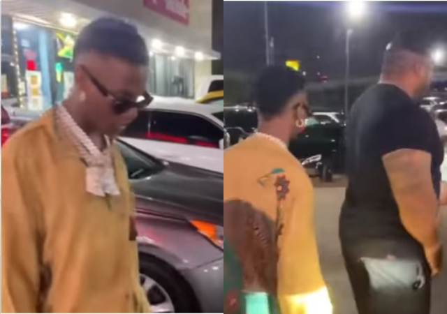 Wizkid’s reacts after being called the biggest while in U.S. [Video]