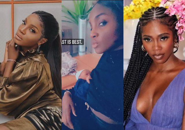 After Daughter’s Birth, Seyi Shay Reacts To A ‘Curse’ Tiwa Savage Reportedly Placed On Her Few Months Back