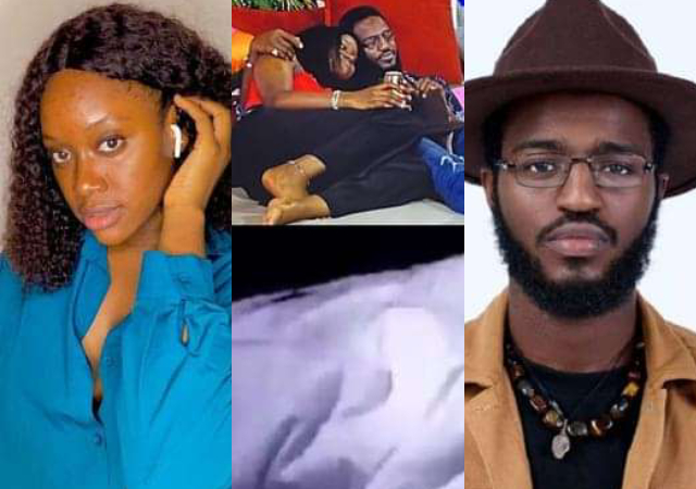 #BBNaija: “It was just aggressive kissing and cuddling” – Khalid speaks on under-the-duvet moments with Daniella [Video]