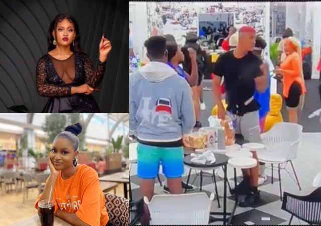 #BBNaija: Viewers call for Phyna’s disqualification for tossing object at Bella [Video]