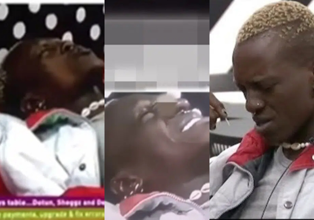#BBNaijaS7: ‘Mental Health, Na withdrawal syndrome dey do d guy’ – Reactions to video of Hermes talking disturbingly to himself