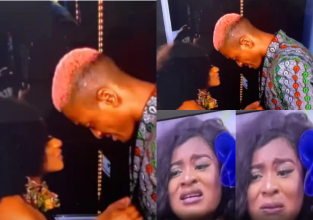 Bbnaija S7: Lovestruck Phyna Cries Her Eyes Out, As Her Boo, Groovy, Gets Moved To Level 1