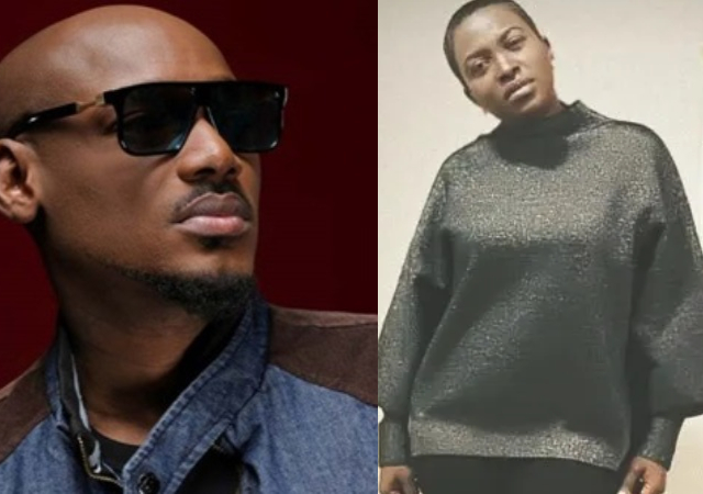 “Fight go soon start, This thing no go pain Annie so”– Reactions as 2Face celebrates baby mama, Pero on her birthday