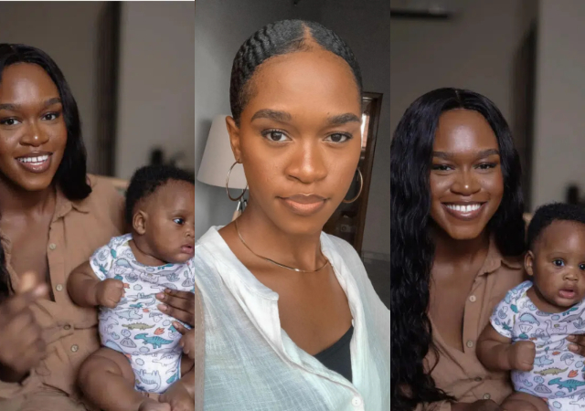 “He is my bestie because we talk to each other”- Maraji wows fans cute photos of her 4th-month-old son